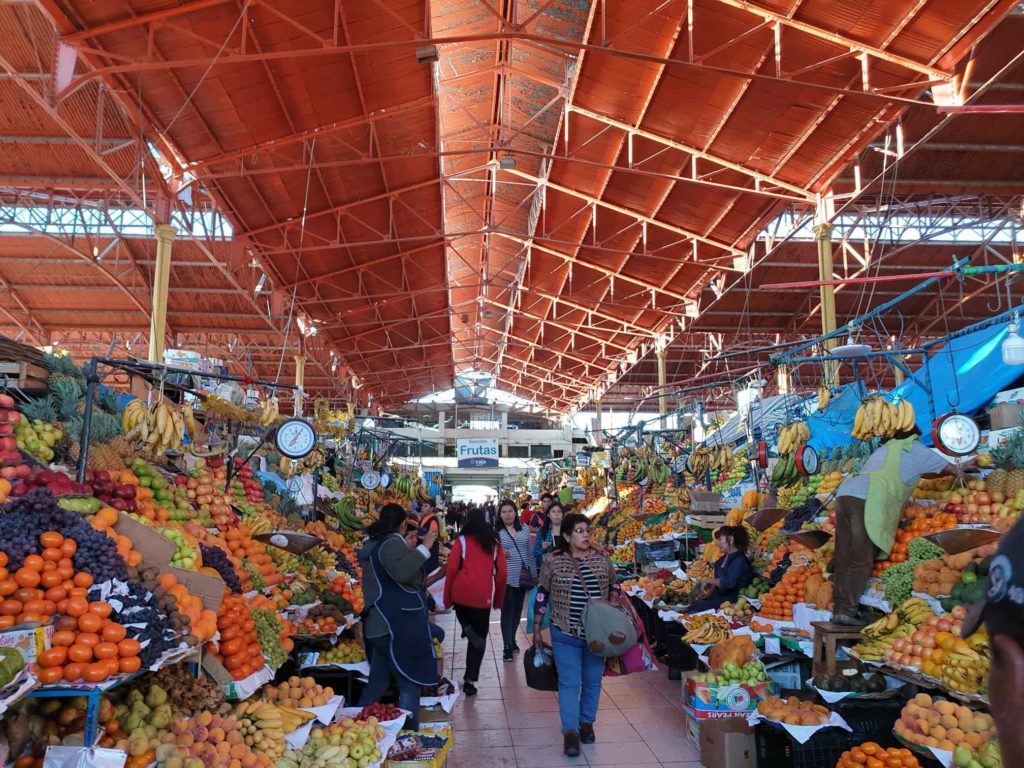 Im Mercado San Camilo