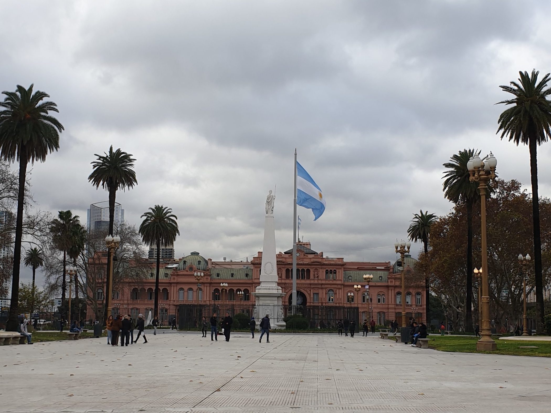 Plaza de Mayo und Casa Rosada