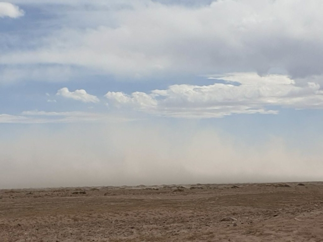 Sandstürmchen in der Atacama