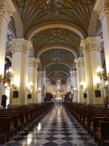 In der Kathedrale von Lima