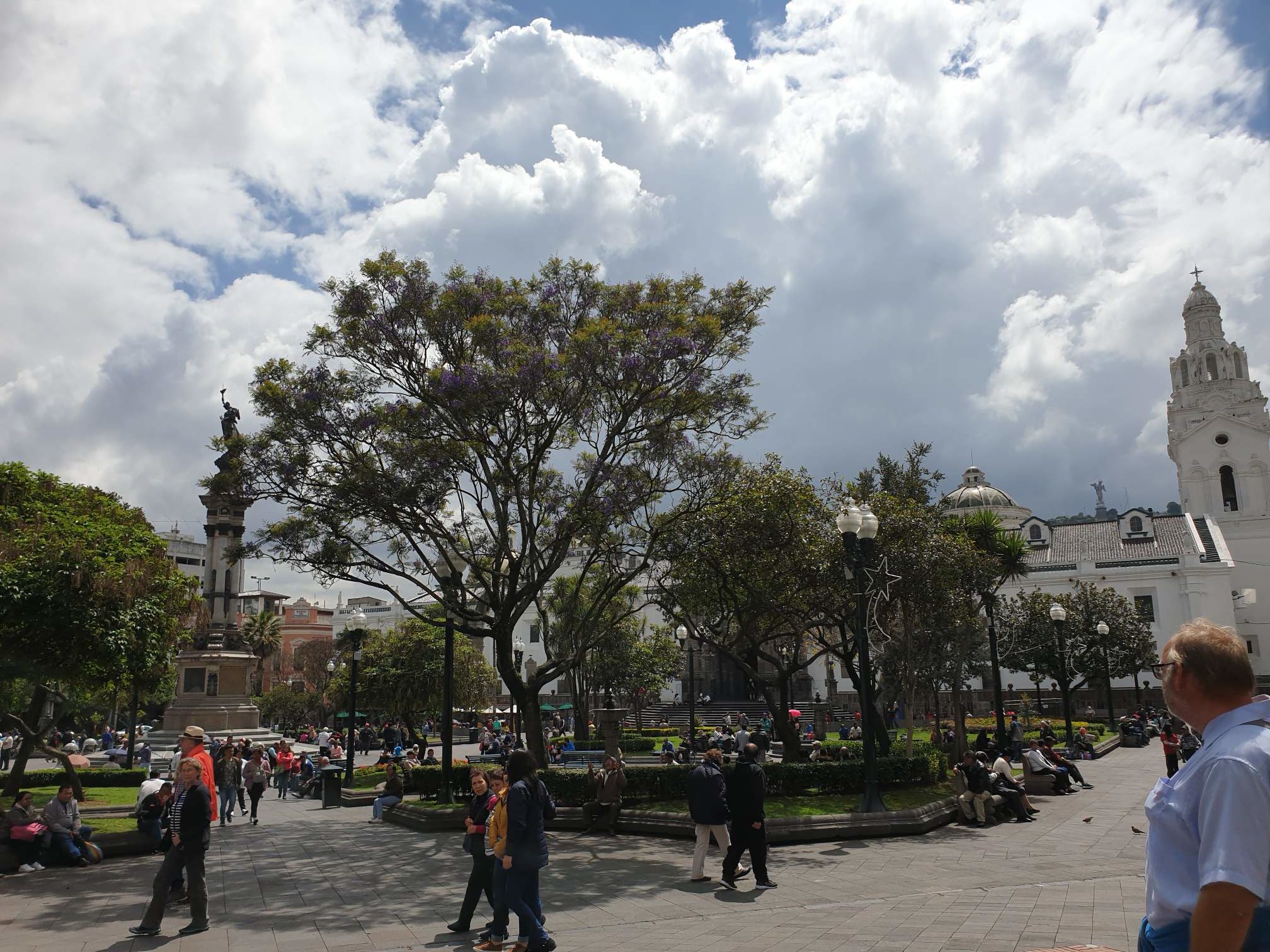 Auf der Plaza de la Independencia