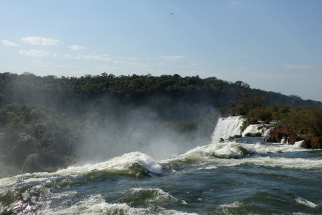 Oberhalb des Salto San Martín