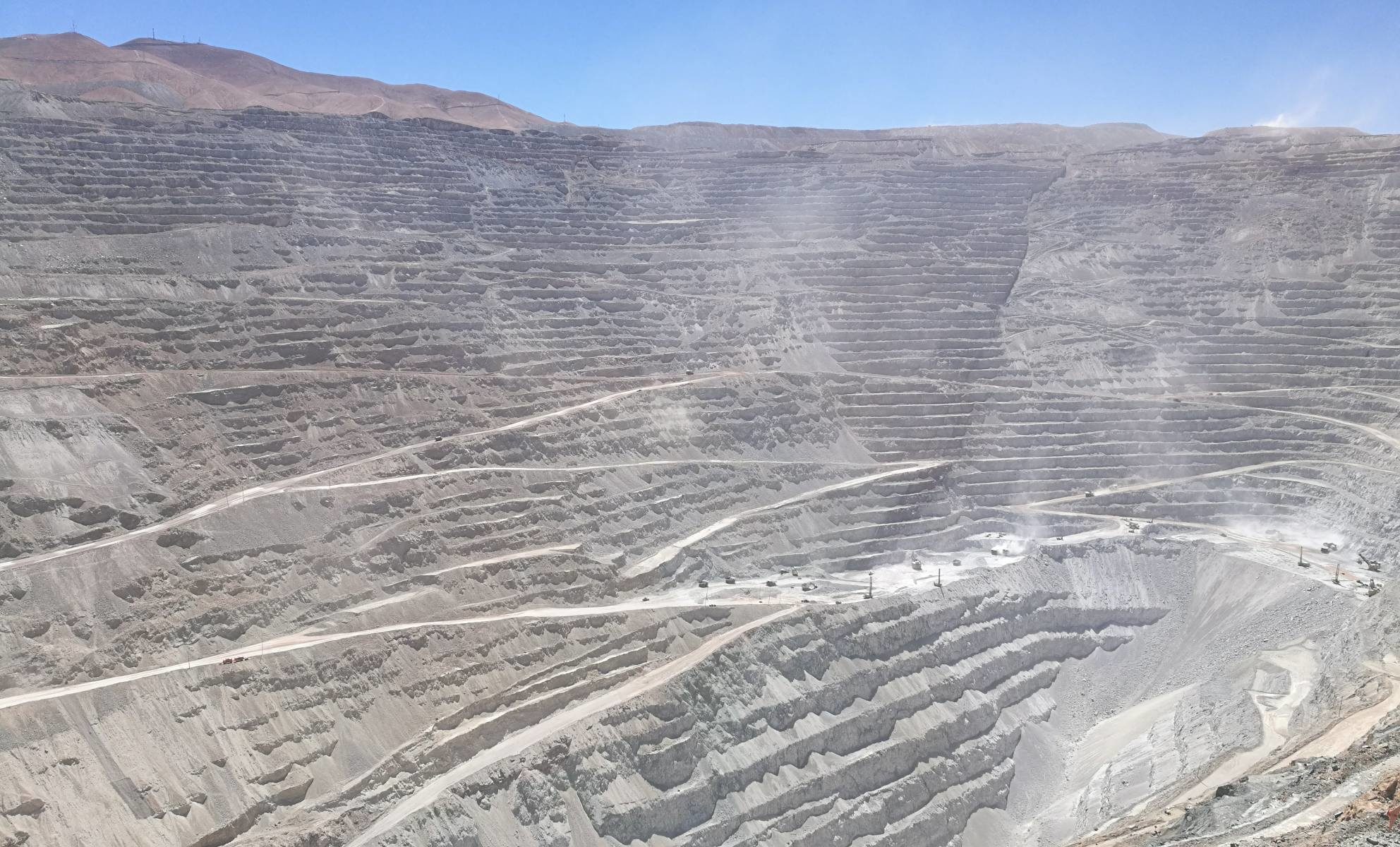 Die Mine von Chuquicamata